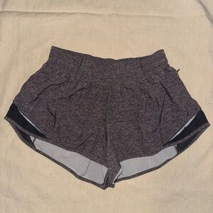 Lululemon Grey Hotty Hot Low-Rise